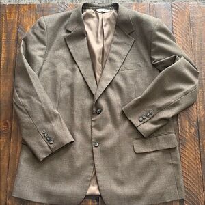 Versini Brown Blazer 44R